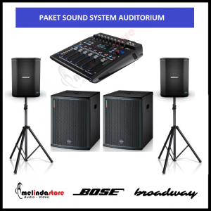 Paket Sound System Auditorium Speaker Bose S1 Pro